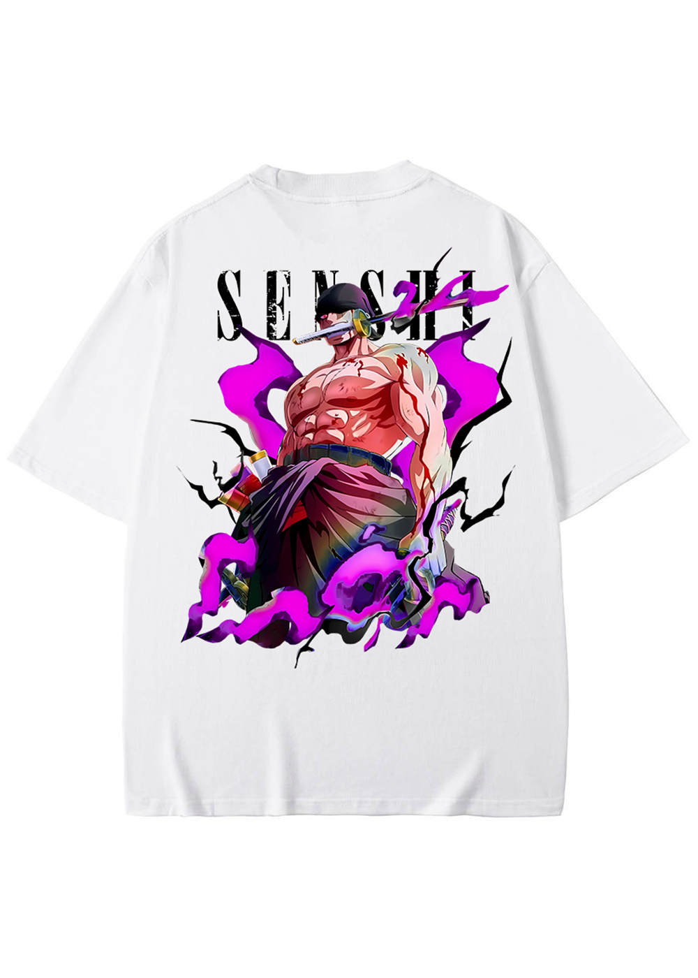 ZORO WHITE VINTAGE TEE