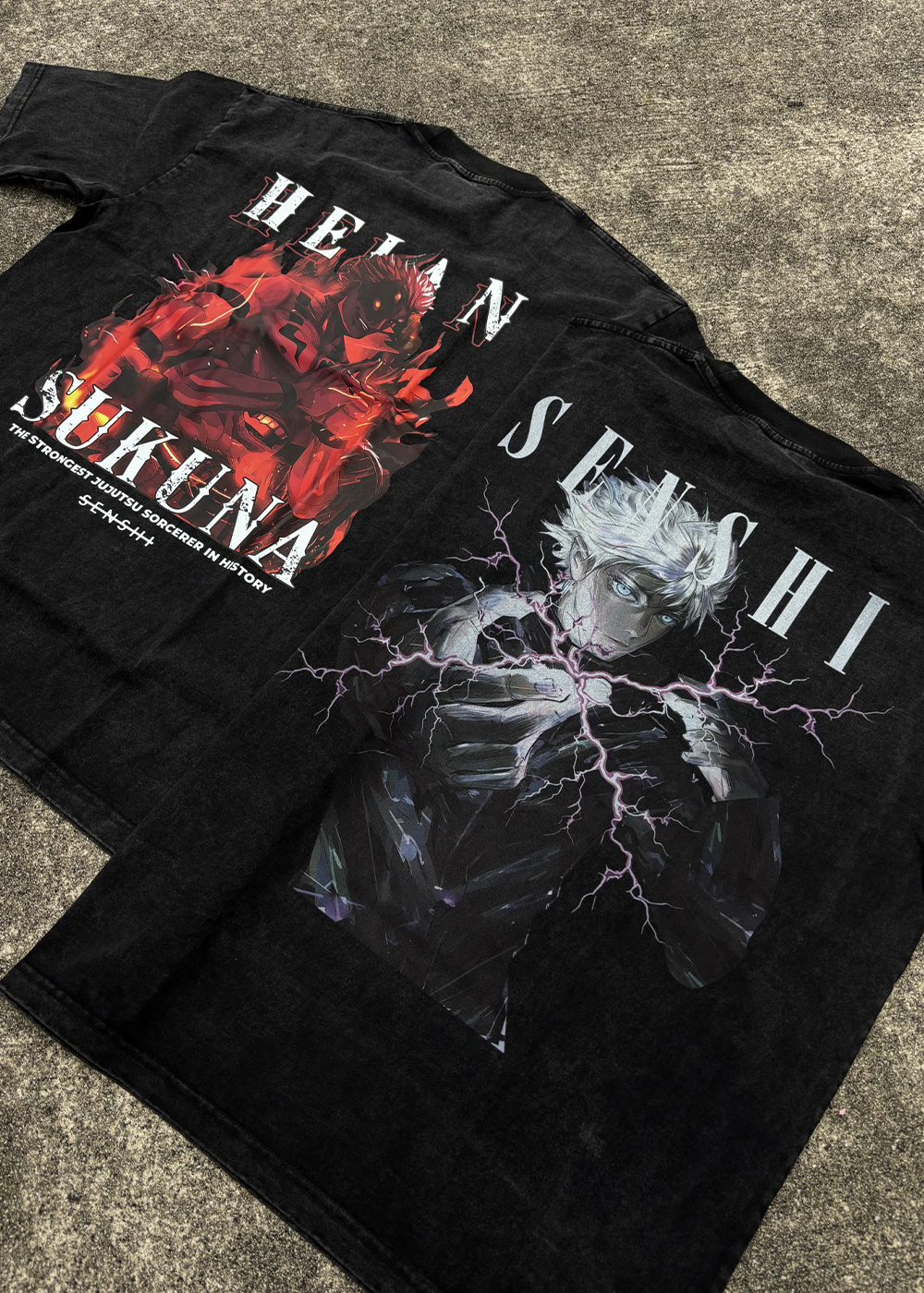 SATORU GOJO 2.0 VINTAGE TEE