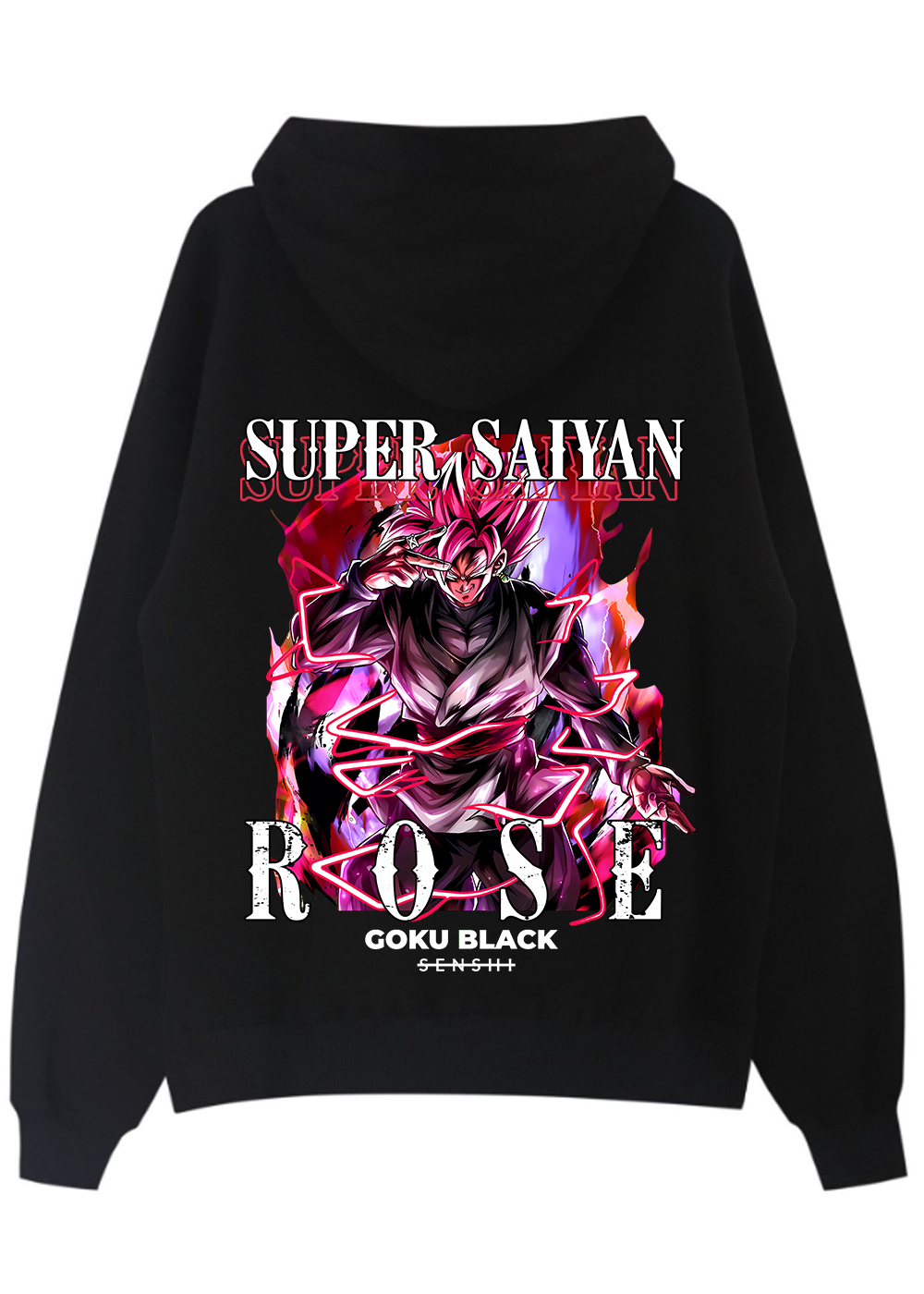 GOKU BLACK SSJ ROSE HOODIE