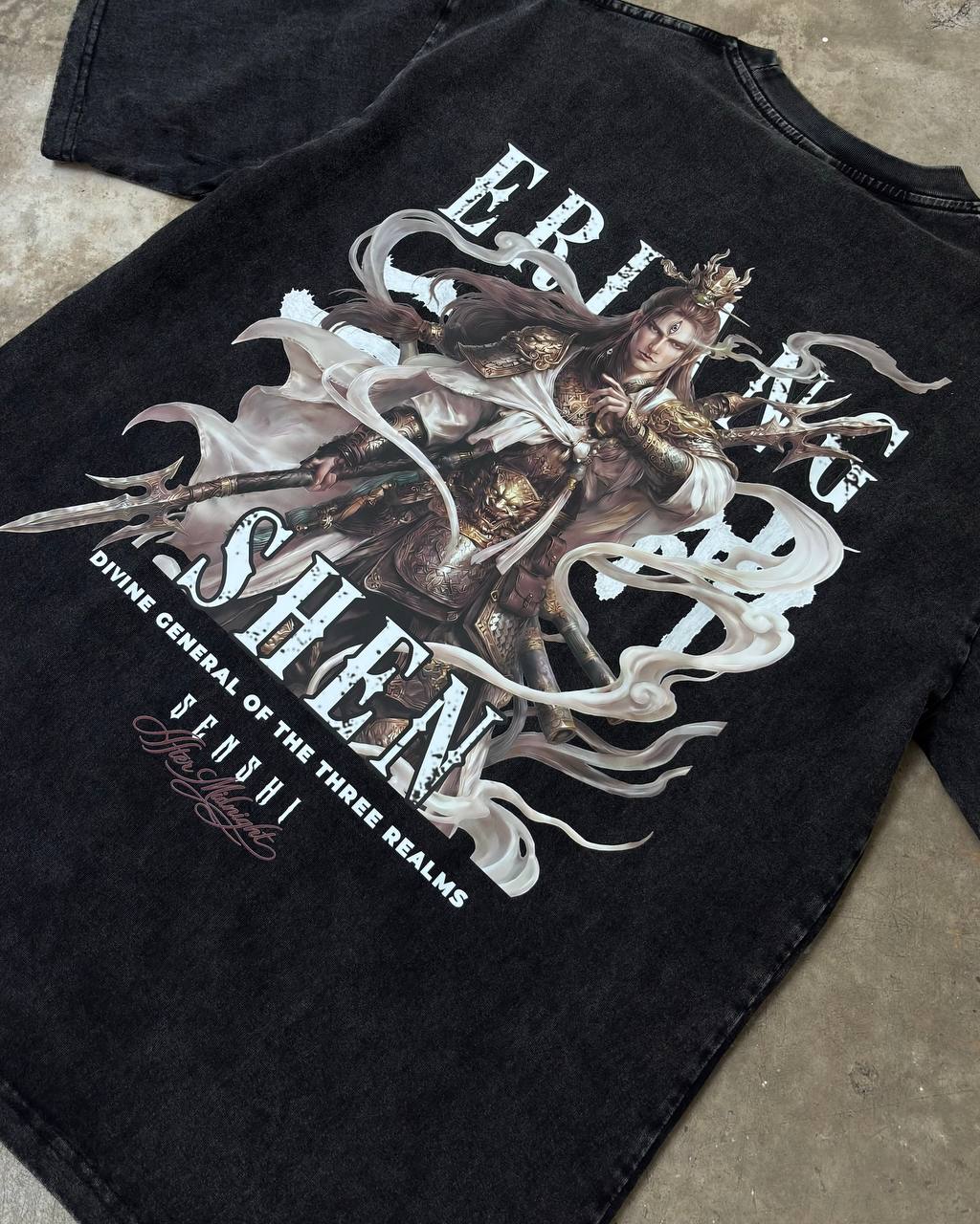 ERLANG SHEN PREMIUM OVERSIZED VINTAGE TEE