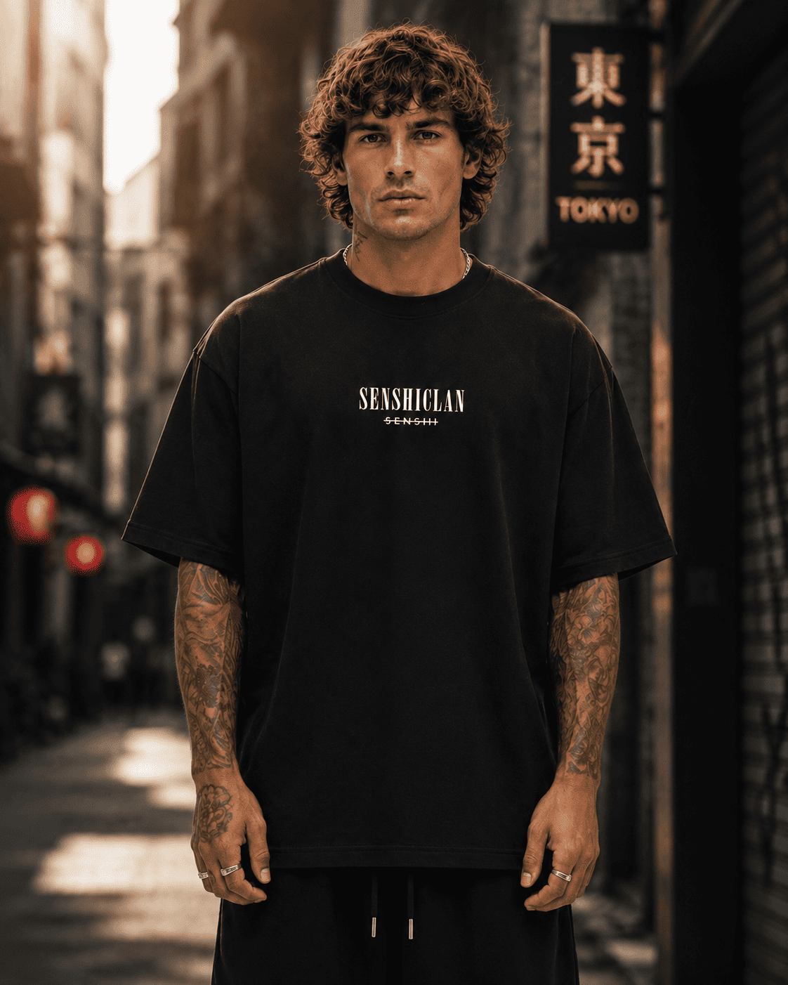 FLAME SAMURAI GRAPHIC TEE