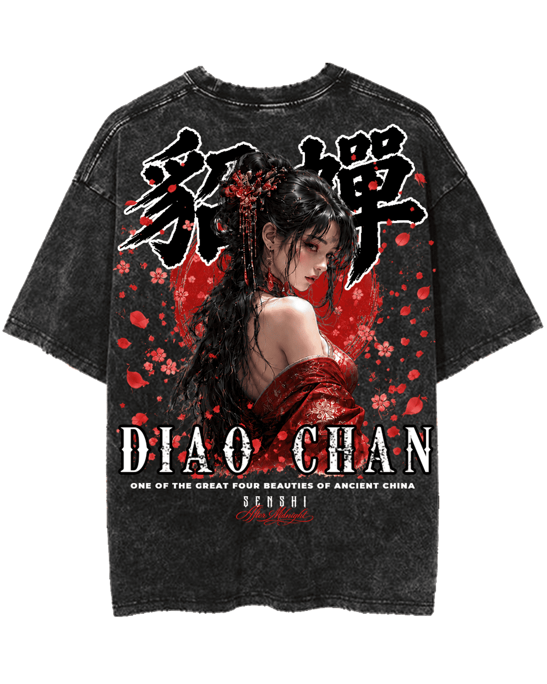 DIAO CHAN PREMIUM OVERSIZED VINTAGE TEE