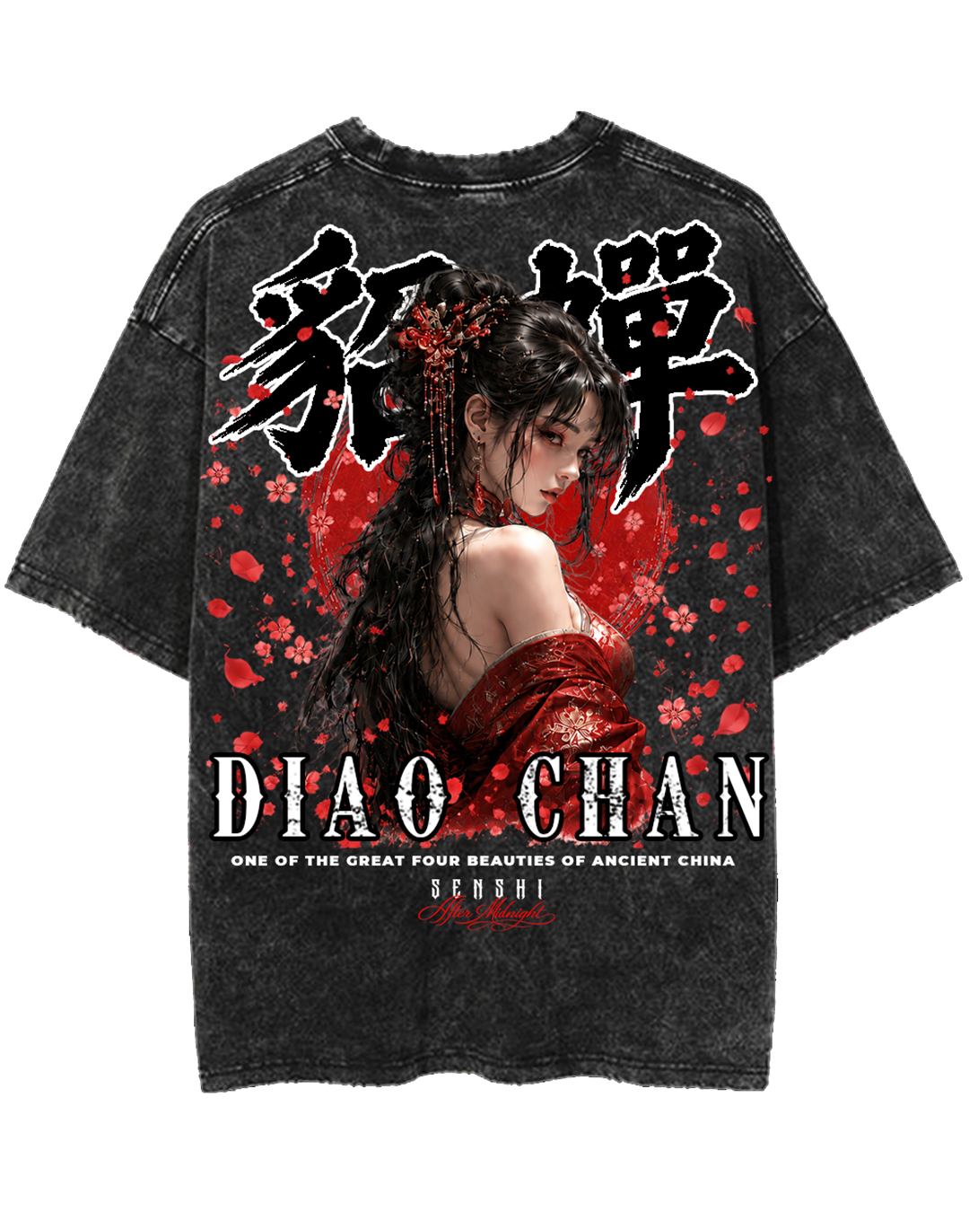 DIAO CHAN PREMIUM OVERSIZED VINTAGE TEE