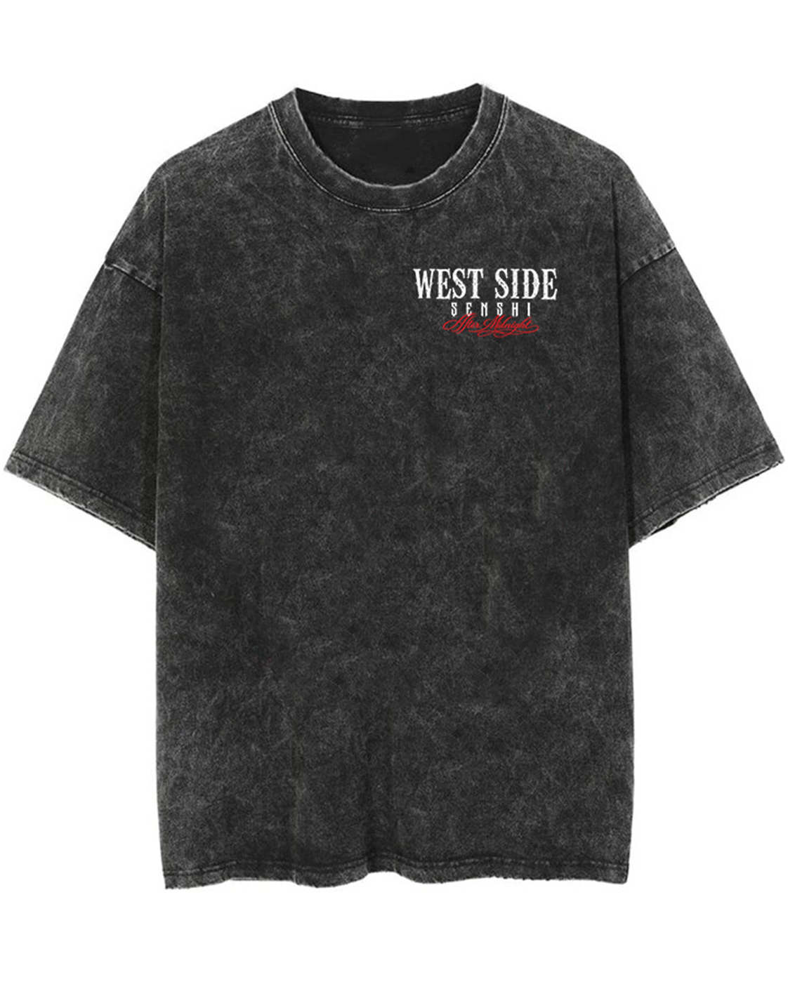WEST SIDE BEST SIDE PREMIUM OVERSIZED VINTAGE TEE