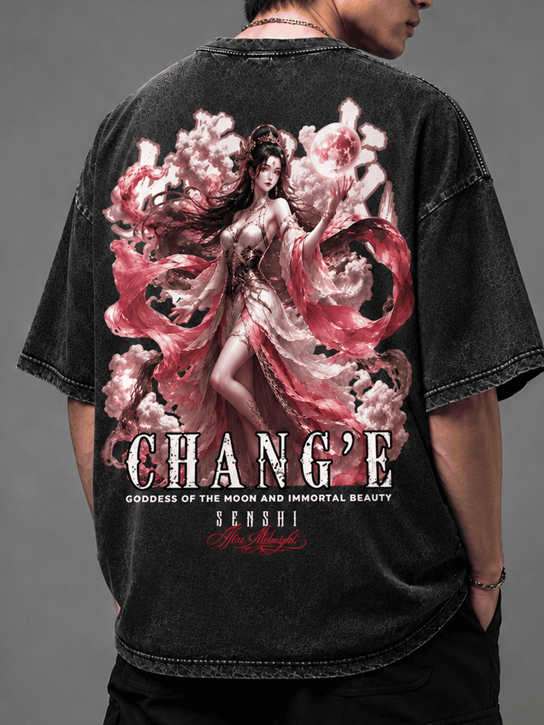 CHANG'E PREMIUM OVERSIZED TEE/TANK