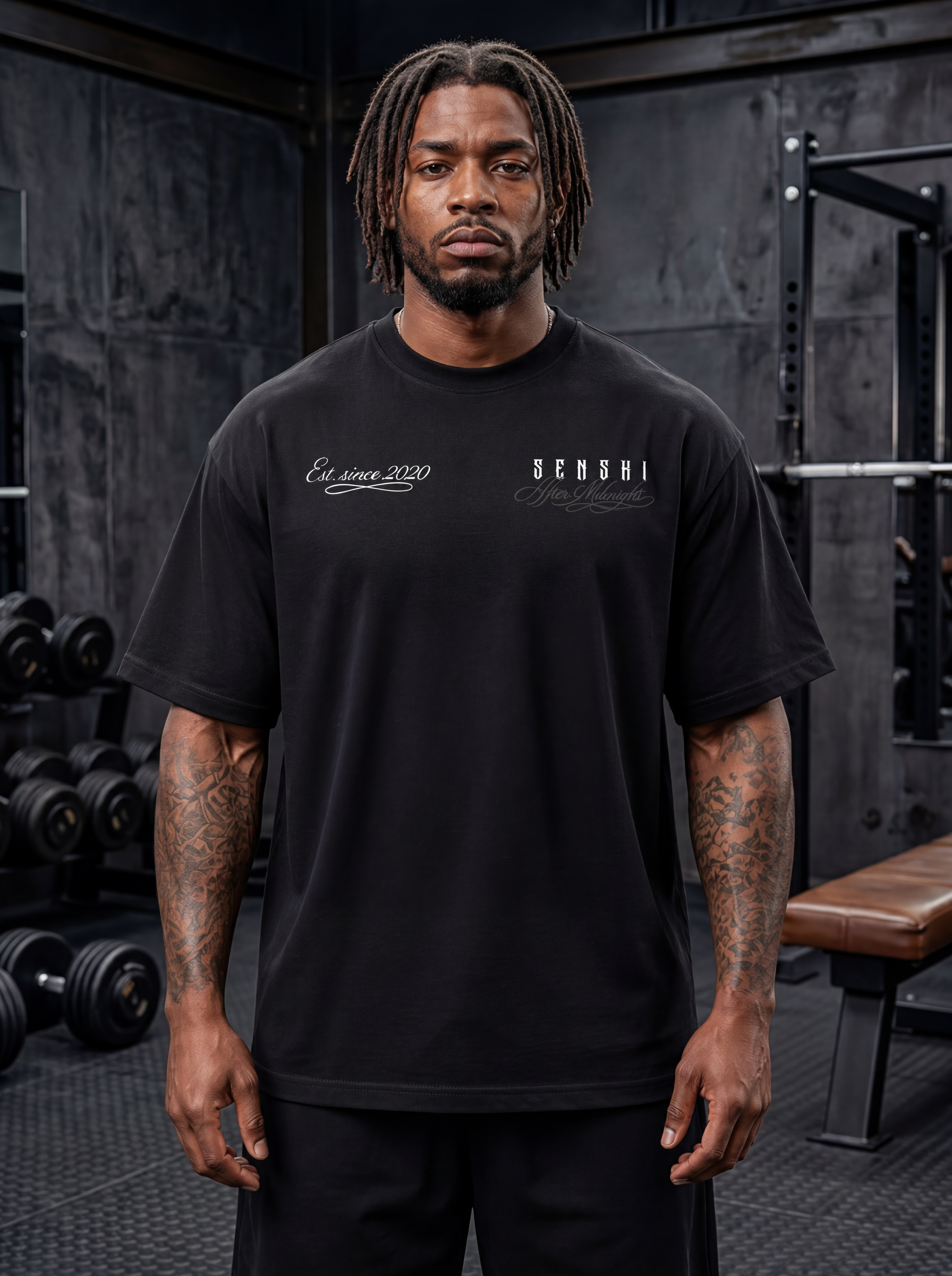 HERCULES PREMIUM OVERSIZED TEE/TANK