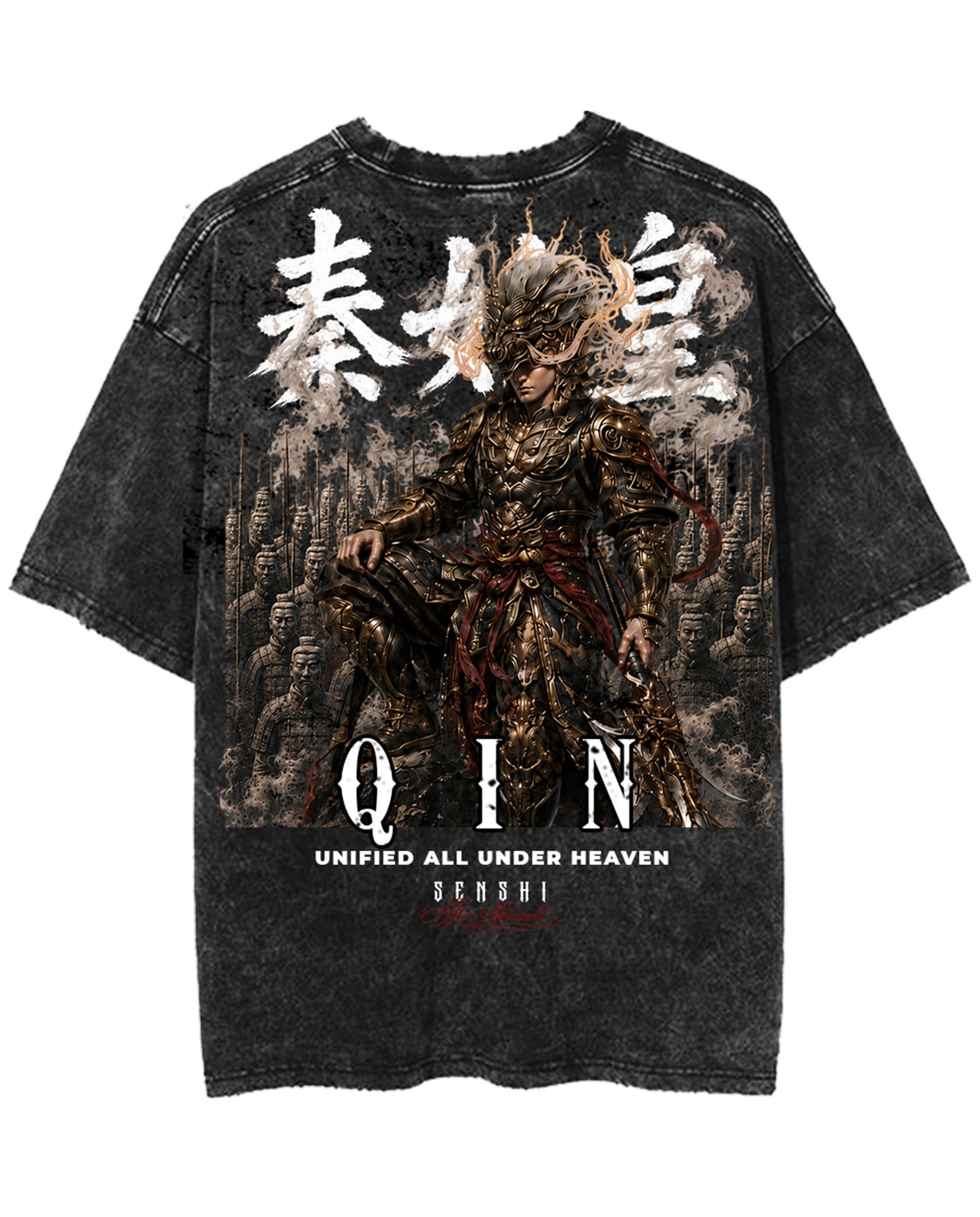QIN SHI HUANG PREMIUM OVERSIZED VINTAGE TEE