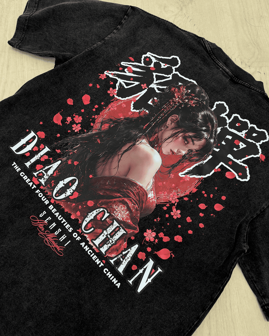 DIAO CHAN PREMIUM OVERSIZED VINTAGE TEE