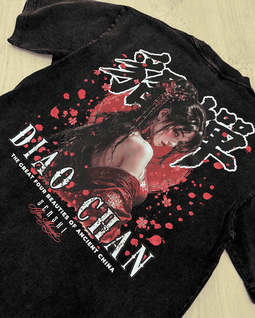 DIAO CHAN PREMIUM OVERSIZED VINTAGE TEE