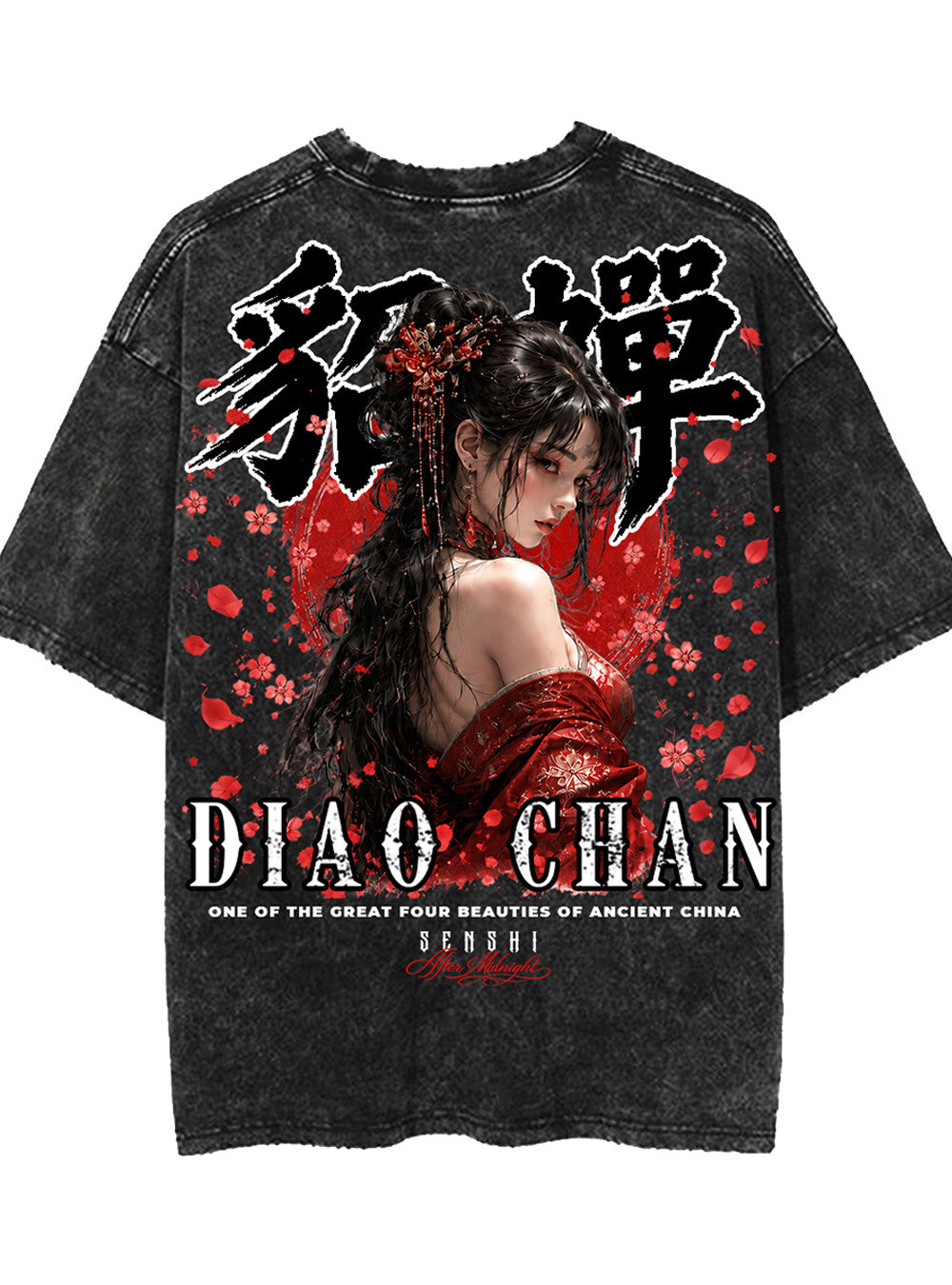DIAO CHAN PREMIUM OVERSIZED VINTAGE TEE
