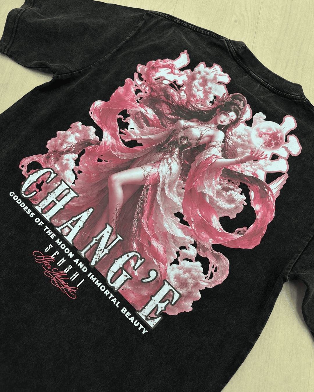 CHANG'E PREMIUM OVERSIZED VINTAGE TEE