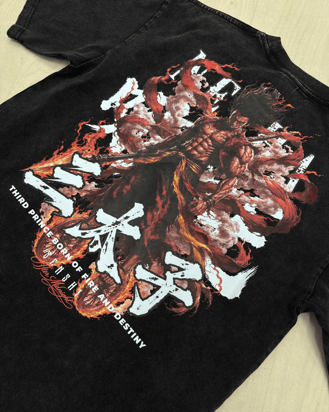 NEZHA PREMIUM OVERSIZED VINTAGE TEE