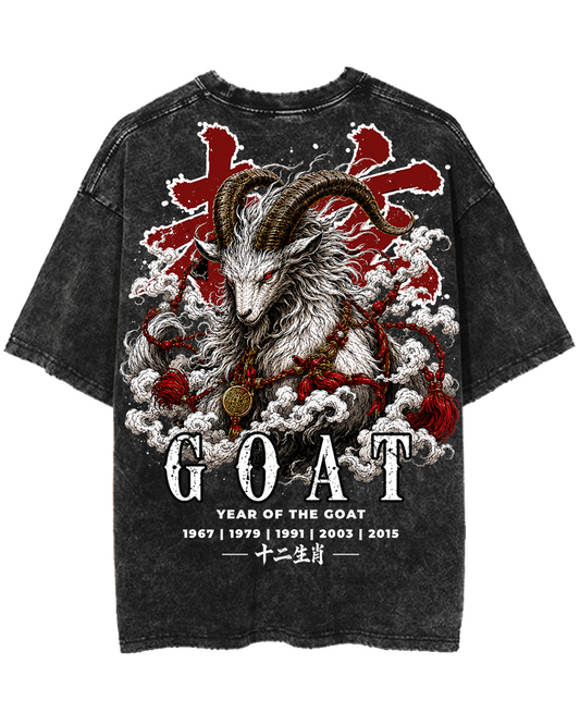 ZODIAC GOAT PREMIUM OVERSIZED TEE