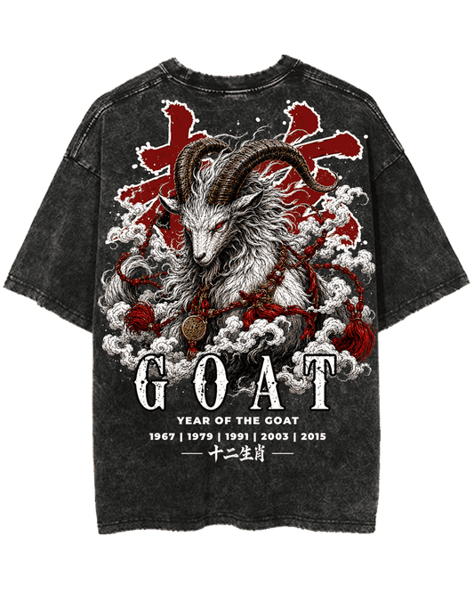 ZODIAC GOAT PREMIUM OVERSIZED TEE