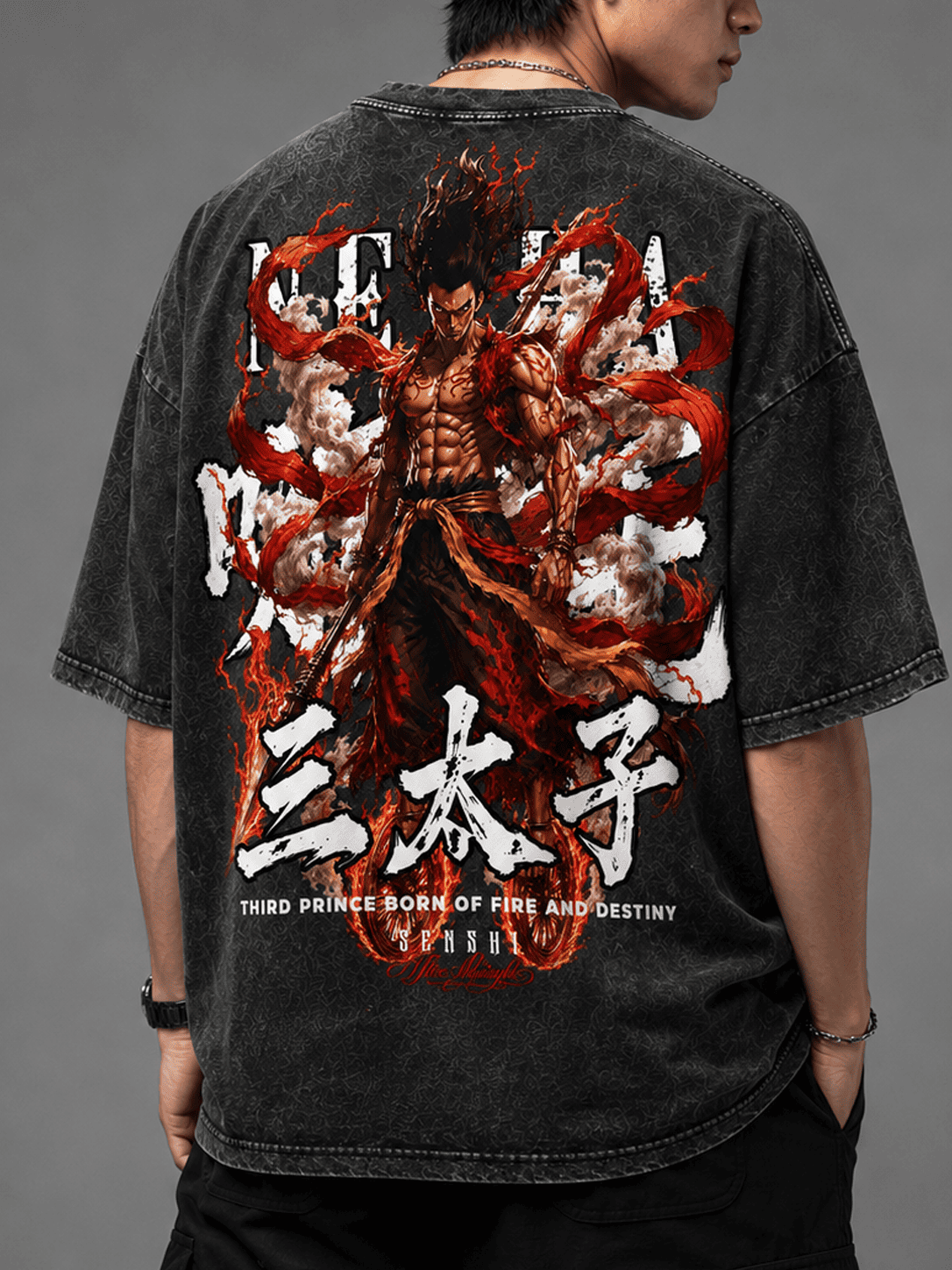 NEZHA PREMIUM OVERSIZED TEE/TANK