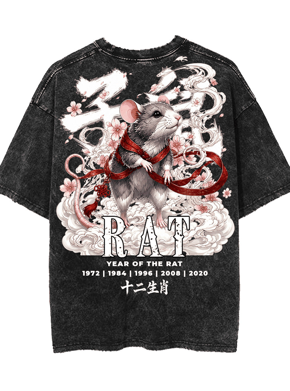 ZODIAC RAT PREMIUM OVERSIZED TEE